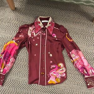 Women’s  Multicolor Designer Shirt worn once